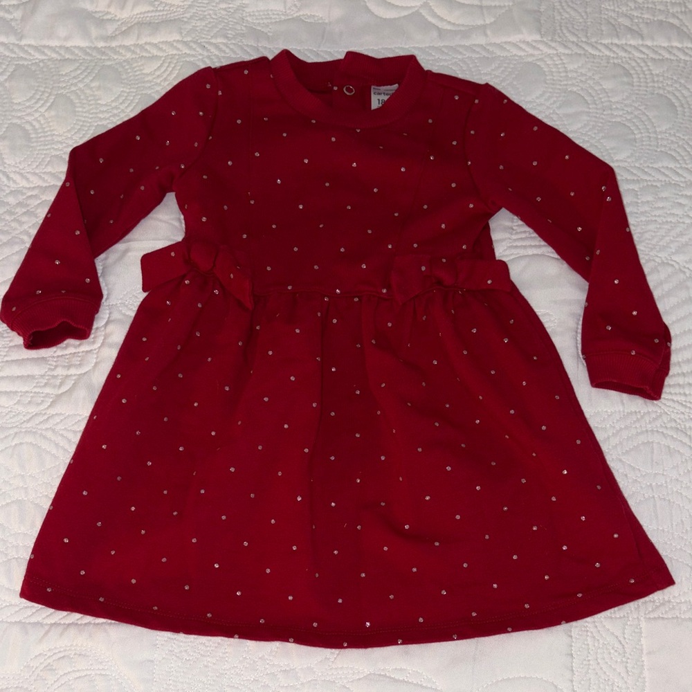 Carter's Red Polka Dot Dress